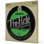 D'ADDARIO EJ25C PRO-ARTE COMPOSITE FLAMENCO CLEAR NYLON струни для класичної гітари